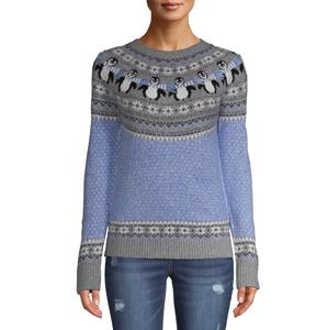 Pull en tricot doux et élégant pour femmes Cardigan d'hiver à logo personnalisé Pull d'automne à coupe ample Fabriqué au Bangladesh Style décontracté - Product Image 4