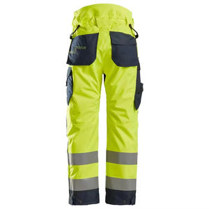 Pantalones Cargo OEM de alta calidad para hombre, ropa de trabajo de seguridad con múltiples bolsillos, pantalones Cargo reflectantes de alta visibilidad para construcción - Product Image 6