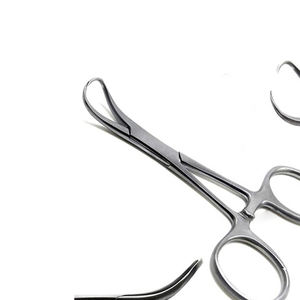 Pinces à serviettes Backhaus en or rose, pinces chirurgicales de haute qualité, pinces à serviettes chirurgicales Backhaus - Product Image 4