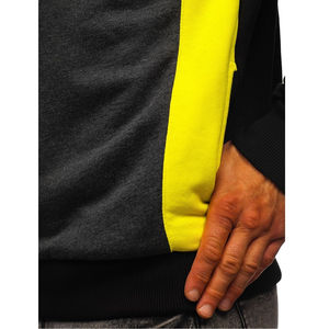 Venta al por mayor 100% algodón pulóver sudaderas con capucha hombres logotipo personalizado bordado algodón invierno desgaste tela serigrafía sudaderas con capucha térmicas - Product Image 6