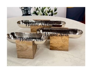Stainless Steel And Wood Chocolates Bowl Fabulous Design Customized Size Chocolates Bowl For Best Selling - Product Image 3