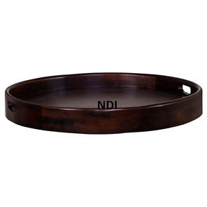 Weddings And Event Party Catering Service Hot Selling Shiny Finishing Custom Made <b>Sweet</b> Or Pasta Serving Metal Tray - Product Image 4