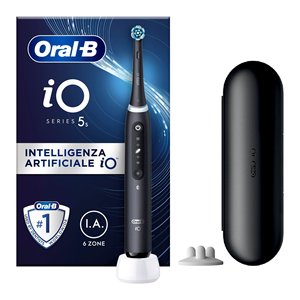 Juego de cepillo de dientes eléctrico y cepillo para el cabello IO SERIES 5S negro mate - Product Image 3