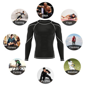 Protège-éruption sur mesure durable et flexible idéal pour la natation, le surf et la plongée Protège-éruption à manches longues pour hommes vente en gros - Product Image 6