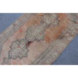 Tapis turc 3,3 x 6,1 pieds, tapis d'appoint vintage, tapis oriental marron - Product Image 5