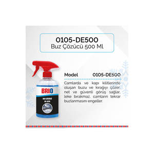 น้ำยาล้างกระจกหน้ารถ de-icer-500มล. - Product Image 2