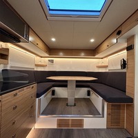 Camper tout-terrain personnalisé 4x4 pour l'aventure, camping en plein air, caravane de voyage, camping-car, vente chaude, boîte d'aventure