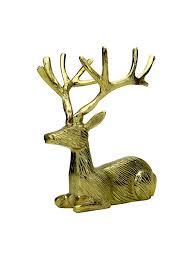 Sculpture de cerf en aluminium moderne personnalisable de haute qualité pour la décoration de la maison, vente en gros, installation sur table - Product Image 5