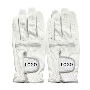 Guantes de Golf Duraderos, de Cuero Genuino Suave, Transpirables, con Protección UV, Antideslizantes, con Logotipo Personalizado, en Oferta, OEM - Product Image 4