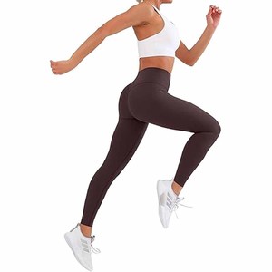 Leggings de entrenamiento de gimnasio de algodón 100% de alta calidad para mujer, ropa de Fitness más vendida, mallas de mujer de talla adulta hechas por vestido deportivo - Product Image 3