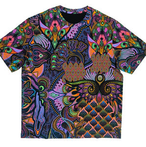 เสื้อยืดสำหรับผู้ชายผ้าฝ้าย100% พรีเมี่ยมผ้าถักพิมพ์ลายดิจิทัลผ้าถัก180 GSM - Product Image 4