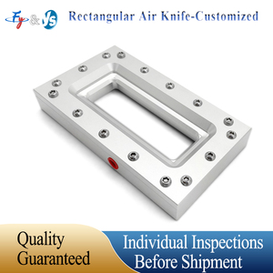 Tùy chỉnh hợp kim nhôm hình chữ nhật vuông không khí dao thổi áp lực cao loại bỏ bụi và loại bỏ nước khô ống hồ sơ - Product Image 6