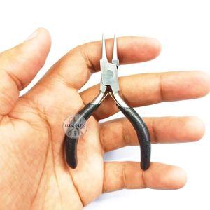 Mini Alicates de punta de alta calidad, herramienta de fabricación de joyas de acero inoxidable de primera calidad, opción de logotipo personalizado para bricolaje, 1 año de garantía - Product Image 2