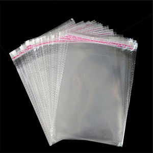Custom Design Bag Clear OPP Cellophane Bag with Custom Own Logo Packaging Bag - Product Image 1
