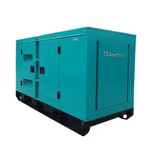 Generator Diesel fase tunggal untuk penggunaan darurat, Generator Diesel 50hz 40KW industri penjualan terbaik Global tipe senyap