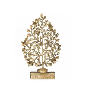Escultura de árbol de diseño nórdico abstracto moderno hecho a mano, adornos artísticos de decoración antigua de Metal para el hogar a un precio asequible - Product Image 1