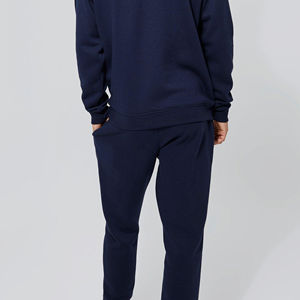 Conjunto de chándal de algodón/poliéster de la mejor calidad, logotipo personalizado, cómodo y transpirable, ropa de gimnasio, conjuntos de fitness, chándal para correr - Product Image 3