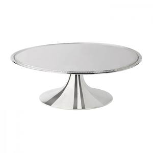 Event Party Decoration Gold Plated <b>Cake</b> <b>Stand</b> <b>Dome</b> Lid Party and Christmas Celebration <b>Cake</b> Server Standard Tabletop Luxury - Product Image 3