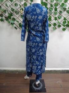 Conjunto de Kurta de Moda para Mujer, Estampado Digital Étnico, para Oficina y Uso Casual, Kurta de la India - Product Image 3