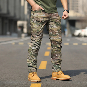 Abanicos resistentes al agua para hombres, pantalones tácticos resistentes, resistencia abrasiva, senderismo - Product Image 6