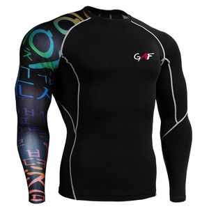 GAF Men's Trending Rash Guard Quick Dry Personnalisable Label And Sublimation Printing Cheap Price Wholesale MMA Rash Guards - Product Image 6