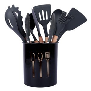 Soporte para cubiertos de hierro rústico con detalles hechos a mano, perfecto para comedores tradicionales y cocinas modernas de estilo de granja - Product Image 1