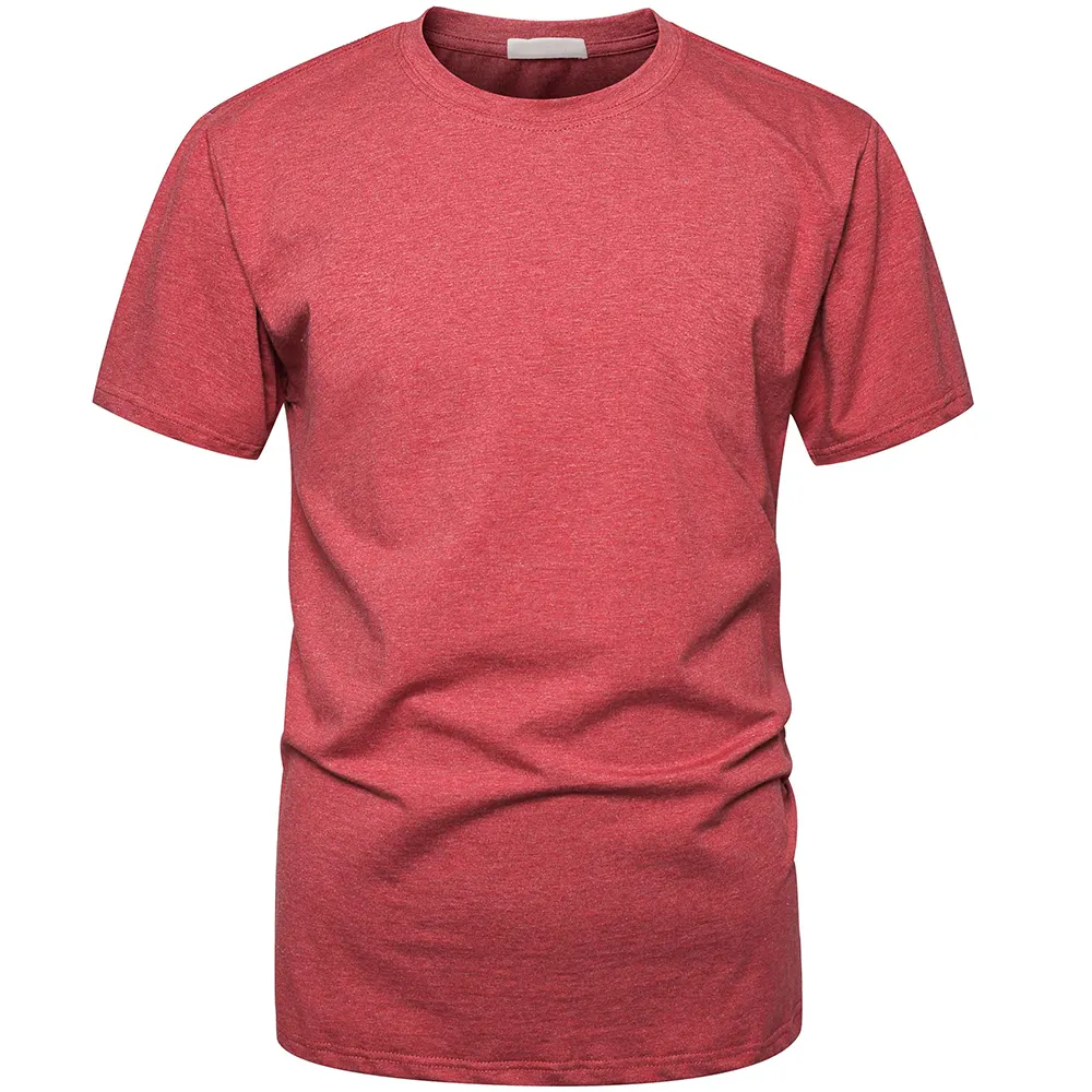 Camiseta de lana de algodón superfino 100% para hombre, camisa Merino de capa Base, transpirable, de secado rápido, talla de EE. UU. de gran tamaño