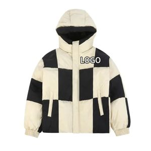 Veste matelassée brillante personnalisée pour hommes Manteaux rembourrés à bulles d'hiver chauds pour l'extérieur OEM ODM - Product Image 1