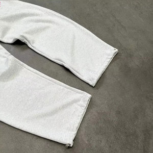Calças de Moletom Masculinas Oversized em Algodão 100% com Lavagem Ácida, Estilo Vintage, Personalizadas e em Branco - Product Image 3