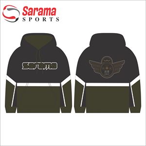 Sudaderas con capucha en relieve personalizadas unisex, conjunto de sudaderas y Sudadera con capucha 100% algodón impermeable con logotipo bordado - Product Image 3