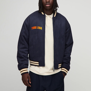 Vestes pour hommes universitaire de qualité supérieure OEM 100% coton laine personnalisé confortable vente en gros veste d'hiver pour hommes - Product Image 1