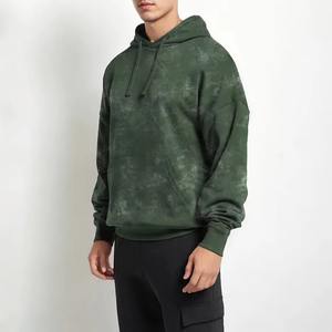 Custom Boxy Fit Hoodies 500gsm Algodón Streetwear Vintage Stone Wash Oversized Pullover Hoodies para hombres - Product Image 3