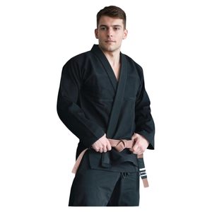 Personalizado BJJ Gi uniforme 450gsm tejido de perlas Kimono Jiu Jitsu traje con cinturón bordado Logo OEM artes marciales equipo - Product Image 4