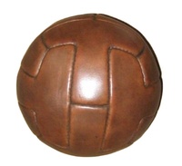 Fútbol de cuero Cuero antiguo 1930 Balón de fútbol en forma de T Balones de estilo retro Balones de fútbol de la vieja escuela Balón de rugby Balones de baloncesto vintage