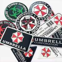 Personalizzabile adesivo adesivo impermeabile bottiglia di vetro a forma di materiale vinilico per regalo & Craft modello DC per etichette di imballaggio