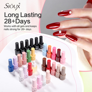 Ensemble de 30 flacons de vernis à ongles en gel de 5 ml, 24 gels de couleur, 6 gels fonctionnels, base, top coat, huile pour cuticules, déshydratant, kit UV LED, logo personnalisé - Product Image 4