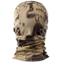 Masque de camouflage intégral pour la chasse, supports de lunette, couleurs personnalisées, impression de logo, service OEM de haute qualité