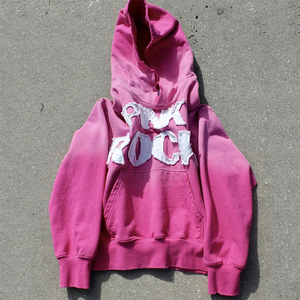 Sweat à capuche coupe ample Funky pour hommes pull Streetwear en coton doux avec un motif vibrant - Product Image 2