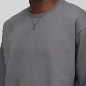 Sudadera para Hombre, Diseño de Color Sólido con Logotipo Personalizado para Compradores Mayoristas / Ropa Casual a Precio Económico, Servicio OEM, Mangas Completas - Product Image 2