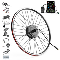 Kit de Motor Trasero 125EVH 48V 500W para Bicicletas Eléctricas de 20", 26", 27.5" y 700C, para Convertir Bicicletas Normales en Eléctricas con Frenos de Llanta (Stock en el Reino Unido)
