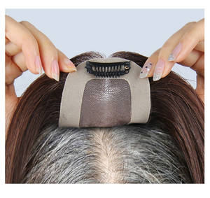 Venta al por mayor 100% Real Virgin Vietnamita Cabello humano Topper Kinky Straight Deep Wave Estilos Envío rápido Textura de cabello liso - Product Image 4