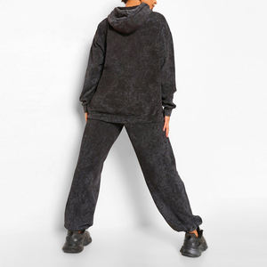 Vente en gros de survêtements délavés à l'acide légers de qualité supérieure pour femmes vêtements de jogging vêtements vêtements survêtements délavés à l'acide pour femmes - Product Image 2