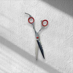 กรรไกรร้านตัดผม J2 420C สแตนเลส6.5 "มีดโกนคมตัดแบบมืออาชีพ - Product Image 2