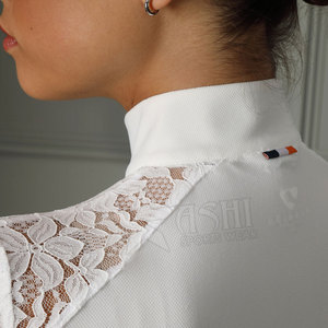 Camisas de competición ecuestre Capa base de equitación profesional Camisa de espectáculo de competición para mujer - Product Image 5