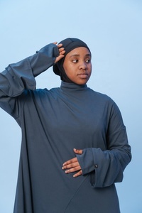 Nuevo Conjunto Deportivo Musulmán Modesto para Mujer, Sudadera con Capucha y Pantalones, Ropa Ligera para Correr, Venta al Por Mayor de Fábrica - Product Image 2