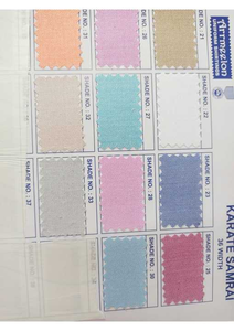 Tissus uniformes de qualité supérieure pour les robes, chemises pour filles, tissu en coton uni de fournisseur indien - Product Image 2