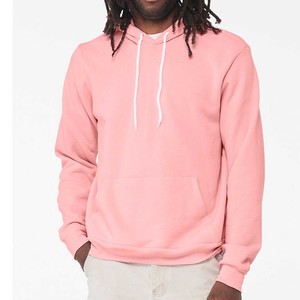 Sweat à capuche unisexe Bella Canvas 3719 Winter, avec tableau de couleurs transparent avant/arrière, broderie personnalisée, molleton uni teint. - Product Image 4
