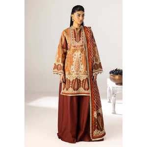 Conjunto de traje de 3 piezas estampado para mujer con dupatta CL-62152 - Product Image 6