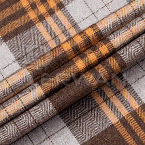 Camisas de franela de manga larga de algodón de talla grande antiarrugas con logotipo personalizado al por mayor para hombre con botón a rayas pantalla de ajuste Extragrande - Product Image 5