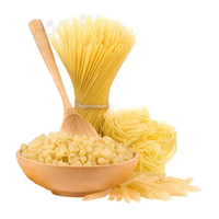 Spaghetti de blé dur raffiné faits à la main de haute qualité, sans sucre, cuisson instantanée, emballage en vrac pour la vente en gros